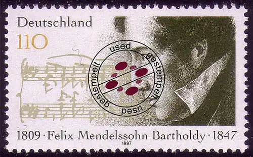 1953 Felix Mendelssohn Bartholdy O Tamponné