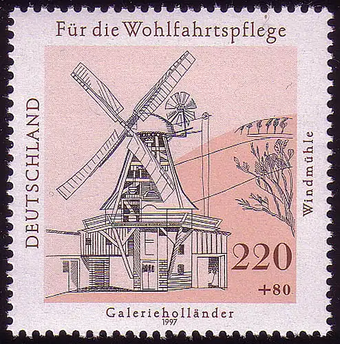 1952 Wasser- und Windmühlen Galerieholländer **