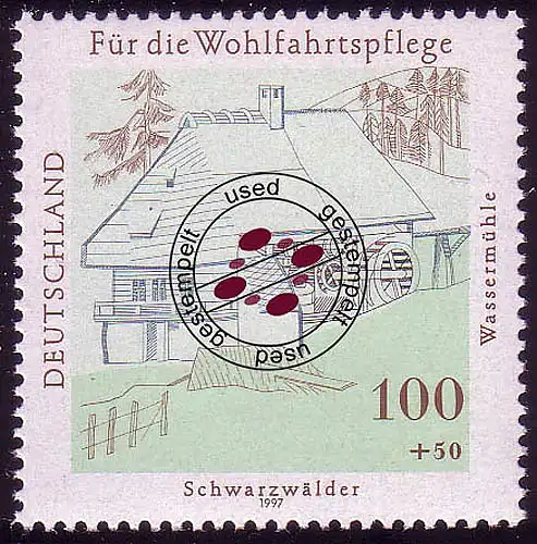 1948 Wasser- und Windmühlen Schwarzwälder O