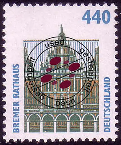 1937 Sehenswürdigkeiten 440 Pf Bremer Rathaus O