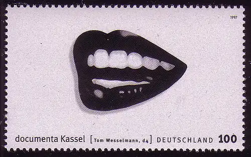 1928 documenta image de Tom Wesselmann, en bloc **