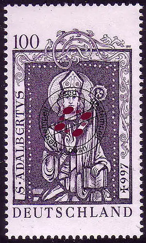 1914 hl. Adalbert, gestempelt O