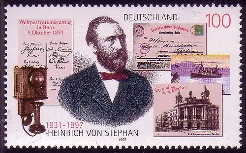 1912 Heinrich von Stephan **