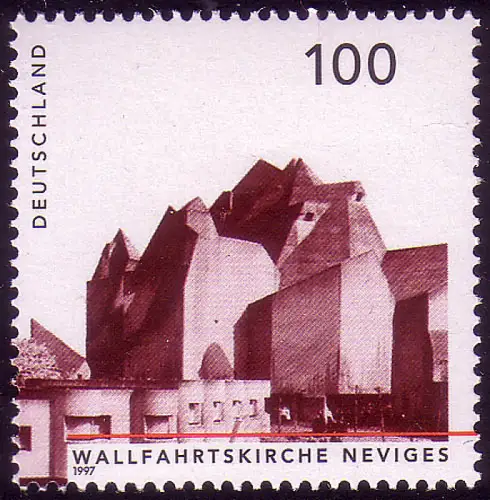 1908 Architektur Wallfahrtskirche aus Block, postfrisch **