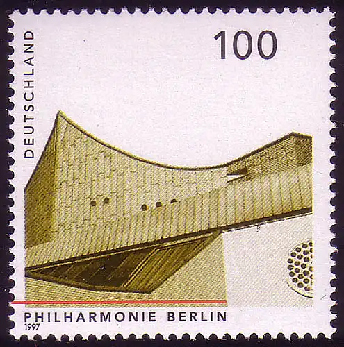 1906 Architektur Philharmonie aus Block **