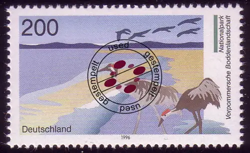 1872 Parcs nationaux et naturels du bloc 200 Pf O