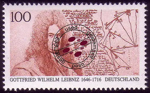1865 Gottfried Guillaume Leibniz O Tamponné