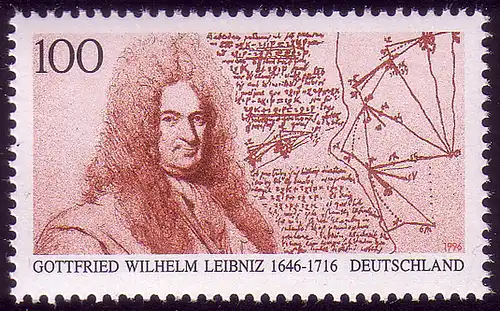 1865 Gottfried Wilhelm Leibniz **