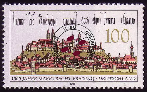 1856 Freising O gestempelt