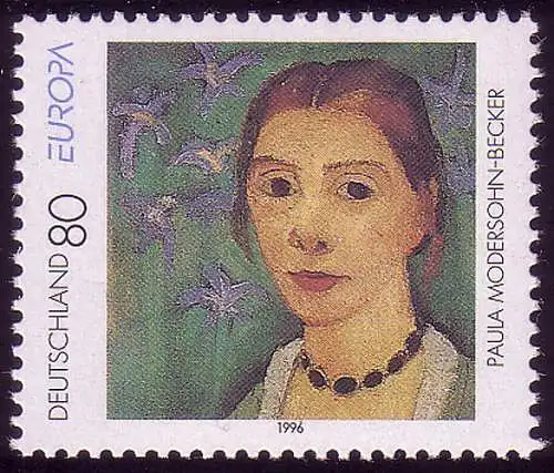 1854 Europa berühmte Frauen 80 Pf **