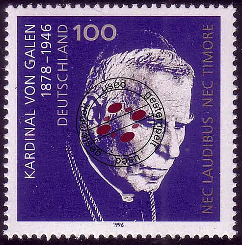 1848 Clemens August Graf von Galen O gestempelt