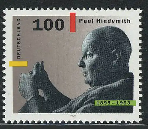1827 Paul Hindemith **.