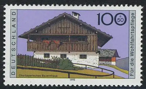 1822 Wohnt Fermes 100+50 Pf Oberbayern **