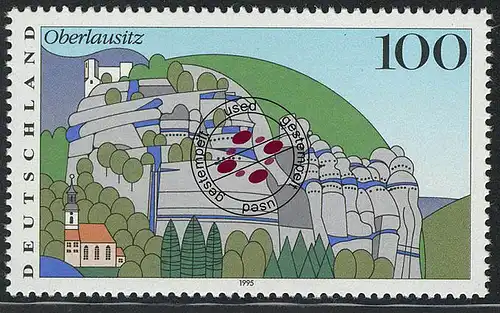 1809 Bilder aus Deutschland Oberlausitz O gestempelt