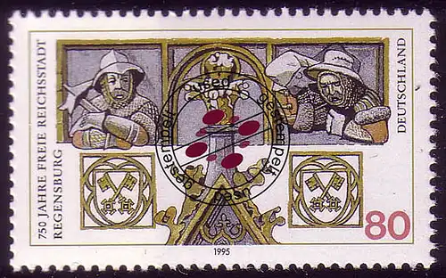 1786 Regensburg O Tamponné