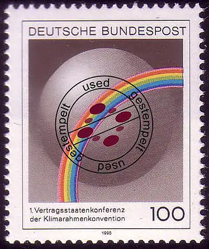 1785 Klimarahmenkonvention O gestempelt