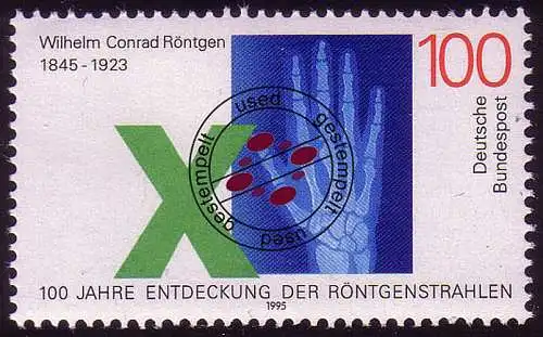 1784 Wilhelm Conrad Röntgen O gestempelt