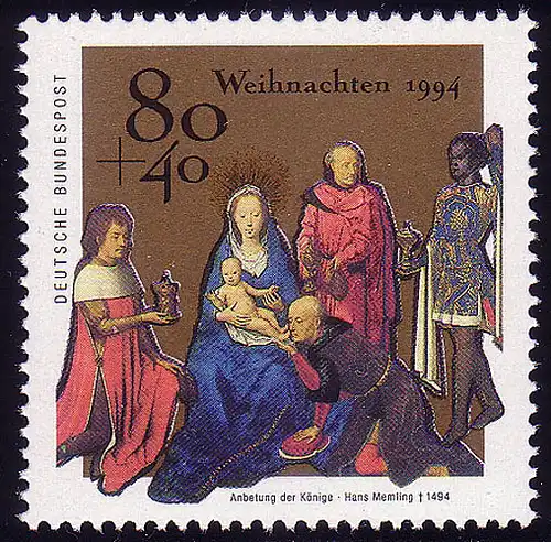 1770 Noël 80+40 Pf **
