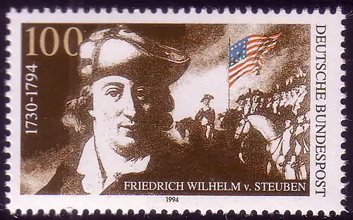 1766 Friedrich Wilhelm von Steuben **