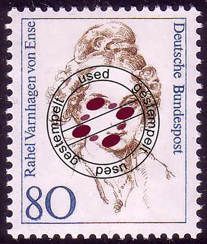 1755 Frauen der Geschichte 80 Pf von Ense O