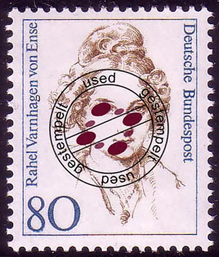 1755 Frauen der Geschichte 80 Pf von Ense O