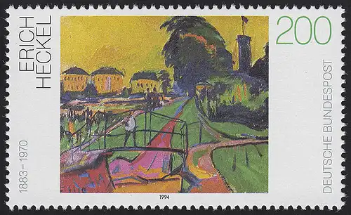 1749 Deutsche Malerei 200 Pf Heckel **