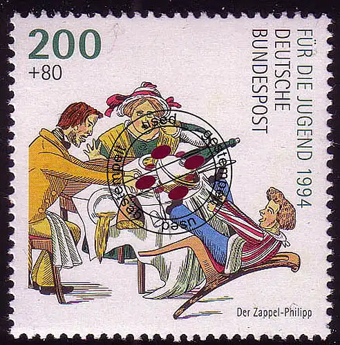 1730 Der Zappel-Philipp 200+80 Pf O