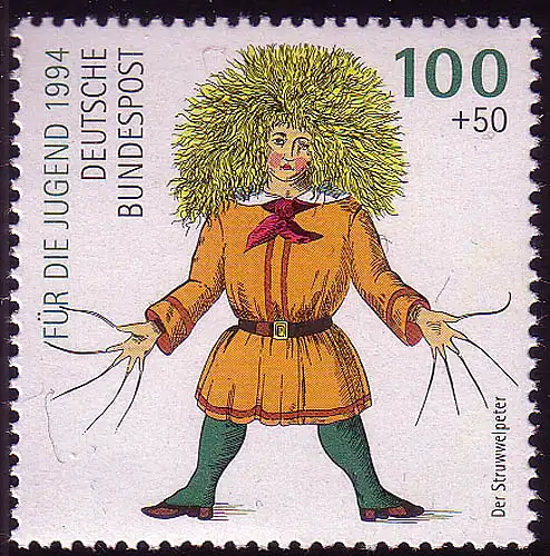 1728 Struwwelpeter 100+50 Pf **