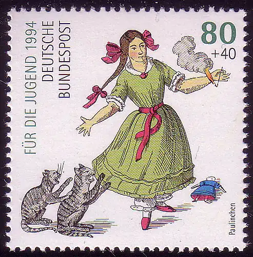 1726 Paulinchen 80+40 Pf **