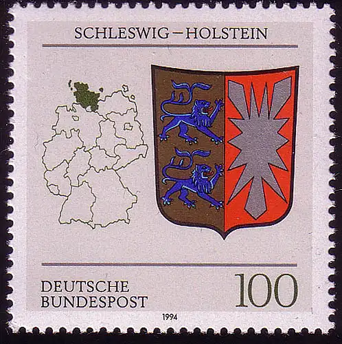 1715 Schleswig-Holstein ** Holstein- Schleswig  Schleswig