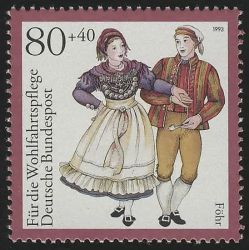 1697 costumes 80+40 pf Föhr **