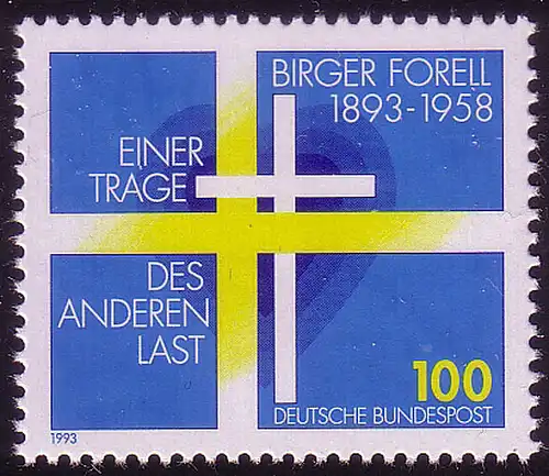 1693 Birger Forell ** postfrisch