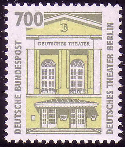 1691 Attractions 700 Pf Théâtre allemand **