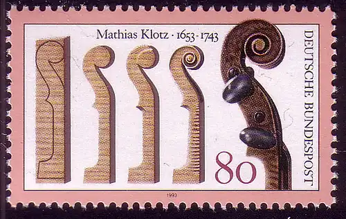 1688 Mathias Klotz ** frais de port