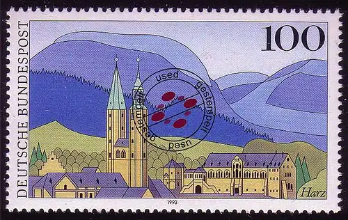 1685 Harz Goslar 100 Pf O