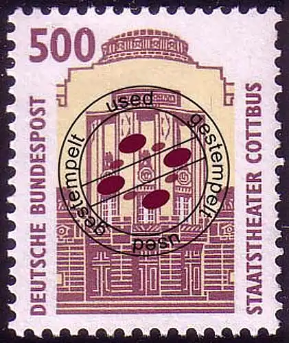 1679 Attractions 500 Pf Théâtre d'Etat O