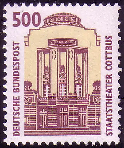 1679 Sehenswürdigkeiten 500 Pf Staatstheater **