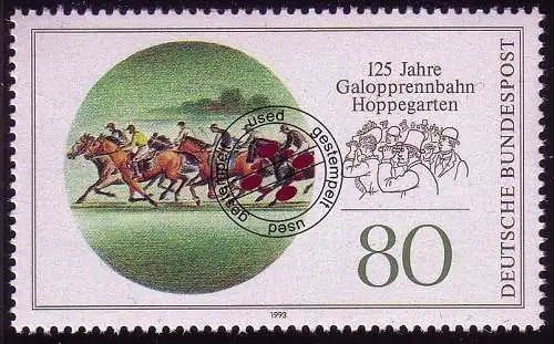 1677 Galopprennbahn Hoppegarten O