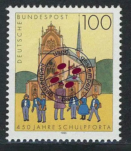 1675 Landesschule Pforta O gestempelt