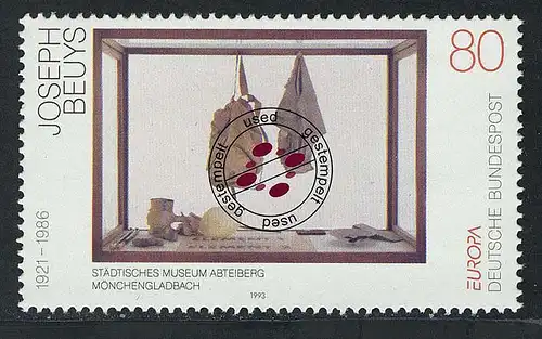 1673 Europe 80 Pf Beuys O
