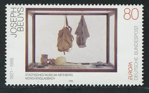 1673 Europa 80 Pf Beuys **