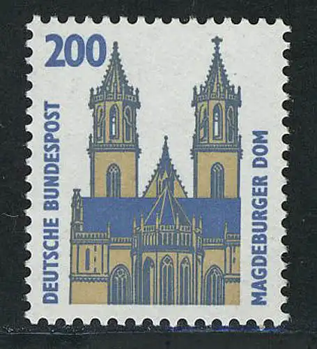 1665 Sehenswürdigkeiten 200 Pf Magdeburger Dom **