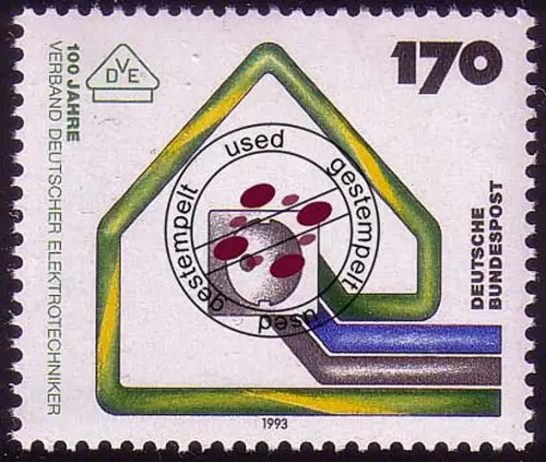 1648 VDE, gestempelt O