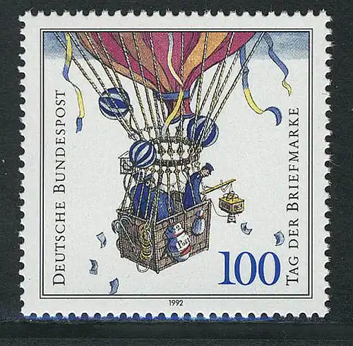 1638 Tag der Briefmarke 100 Pf **