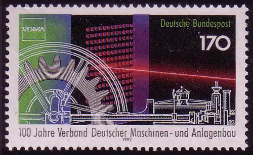 1636 VDMA Verband deutscher Maschinen- und Anlagenbau, postfrisch **