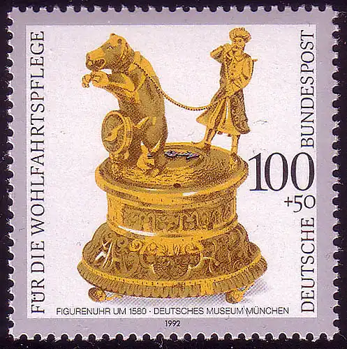 1634 Wofa montre de figure 100+50 Pf **