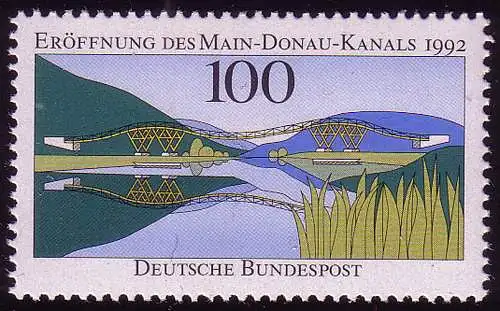 1630 Main Donau Canal ** Postfraîchissement