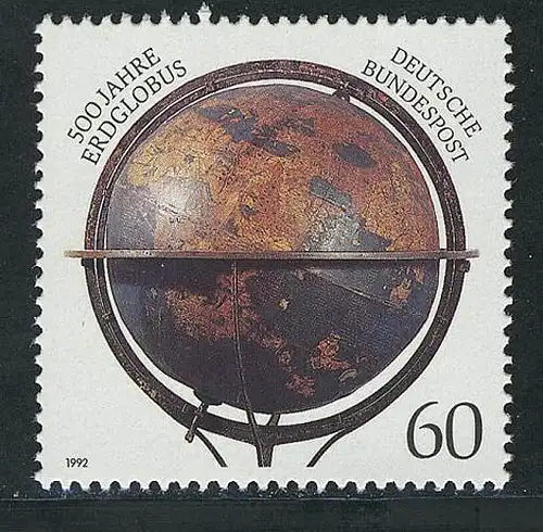 1627 Globe terrestre ** post-fraîchissement