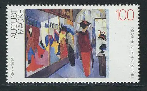 1618 Deutsche Malerei 100 Pf Macke **