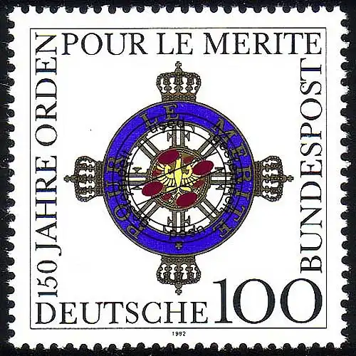 1613 Pour le mérite O Tamponné